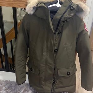 Canada Goose coat olive green